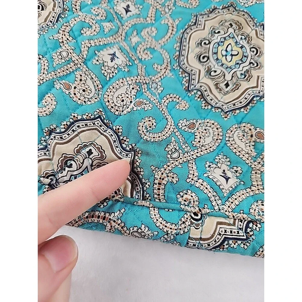 Vera Bradley Messenger Bag Totally Turk Retired Pattern Quilted Crossbody Purse